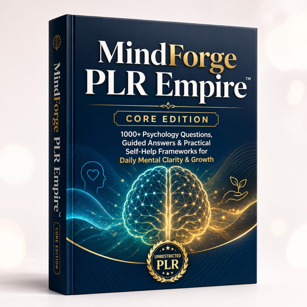 Why should you buy MindForge PLR Empire
